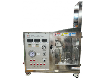 ▣ 45도 연소성 시험기, 방염 성능 시험기 (45 Degree Flammability Tester)